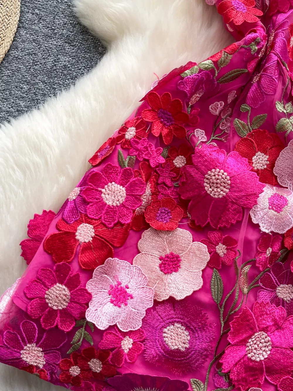 Floral Tie Waist Mini Dress, image 13