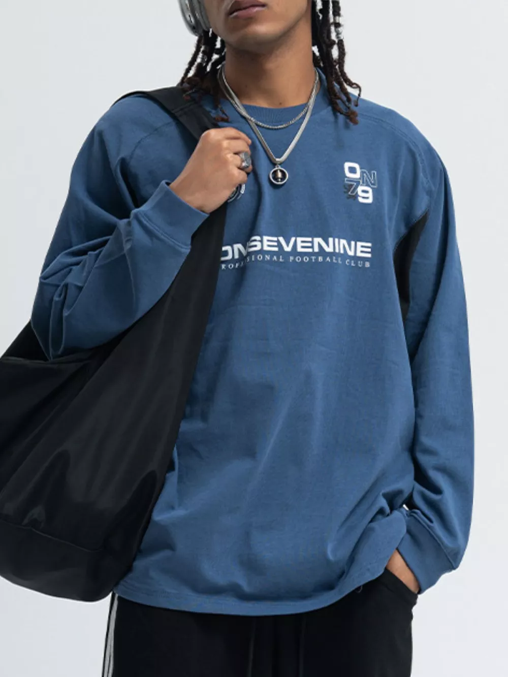 Men's Long Sleeve Relaxed Fit T-Shirt