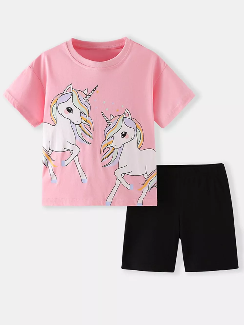 Children's Unicorn Tee and Shorts Set, image 2