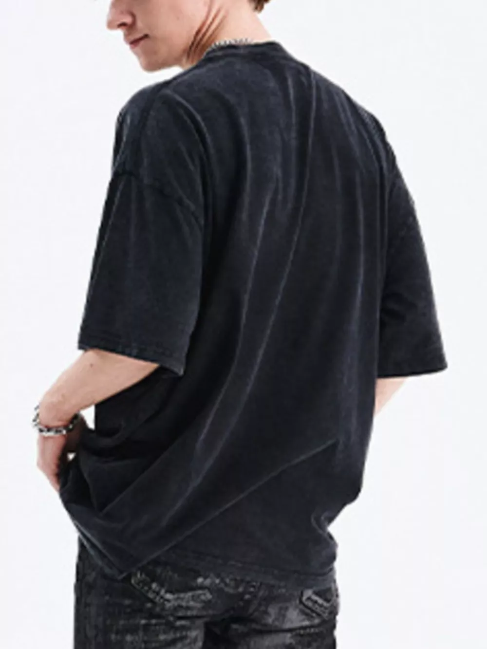 Men's Graphic Round Neck Short Sleeve T-Shirt, image 2