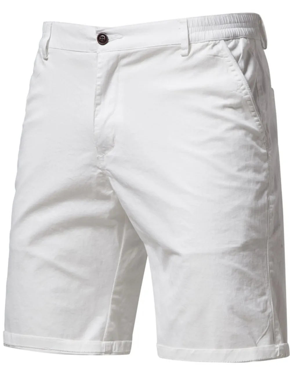 Men's Elastic Waist Shorts with Pockets, image 10