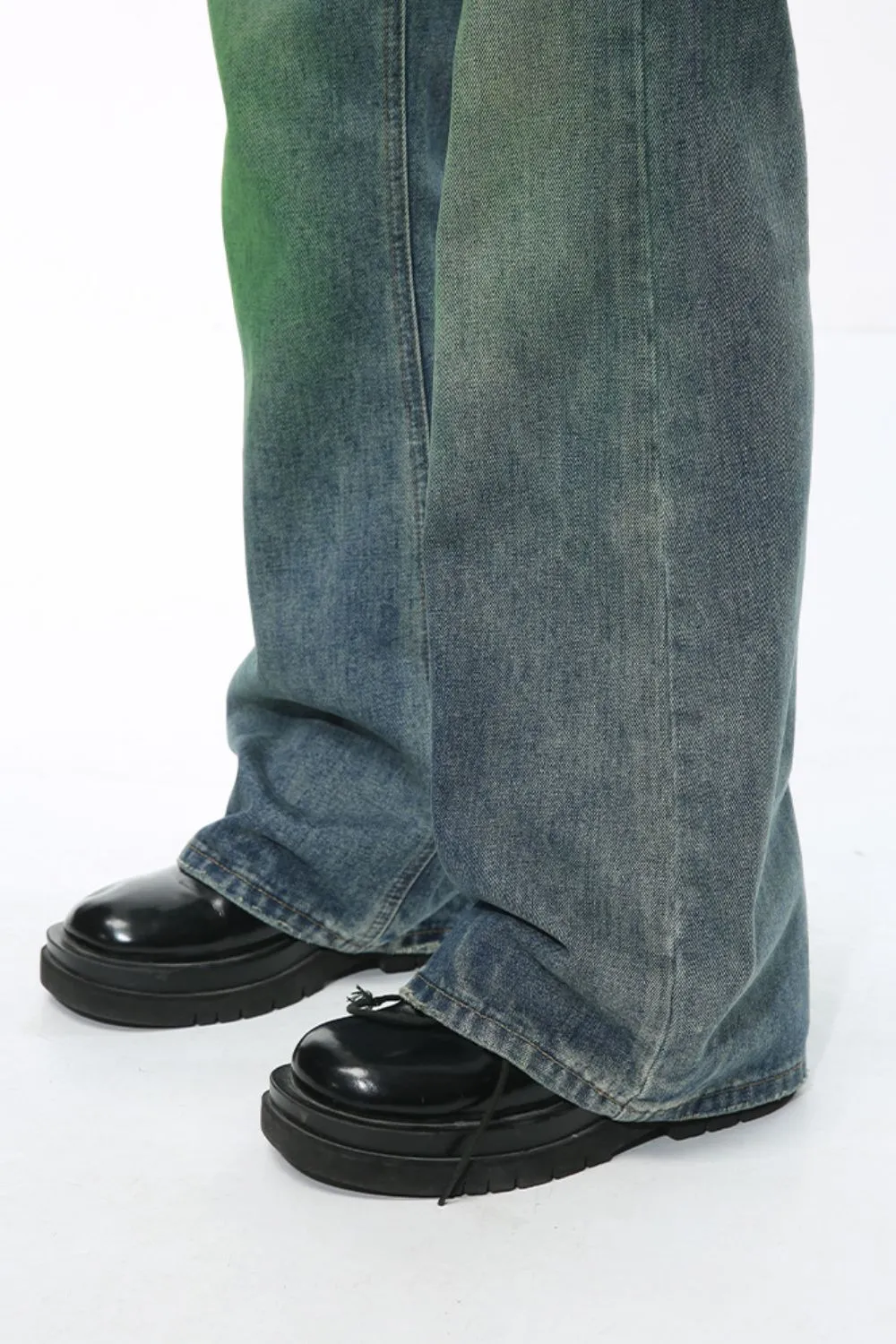 Mid Rise Men's Jeans with Pockets, image 4