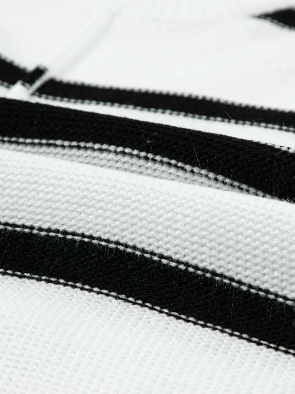 Striped Batwing Sleeve Knit Top, image 7