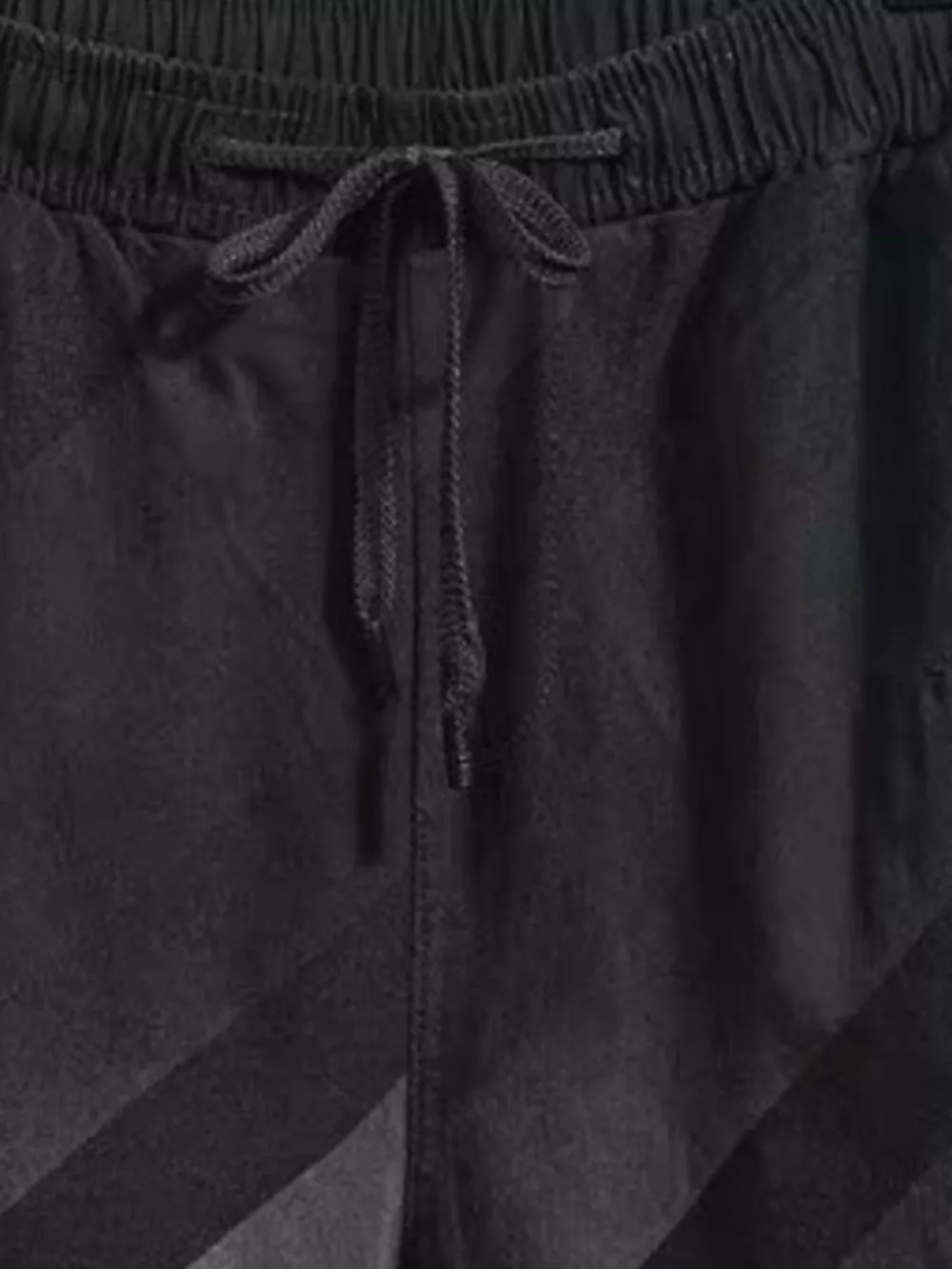Men's Plus Size Striped Casual Drawstring Shorts, image 3