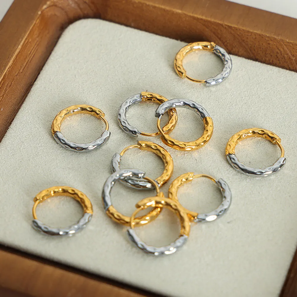 18K Gold-Plated Huggie Earrings, image 6