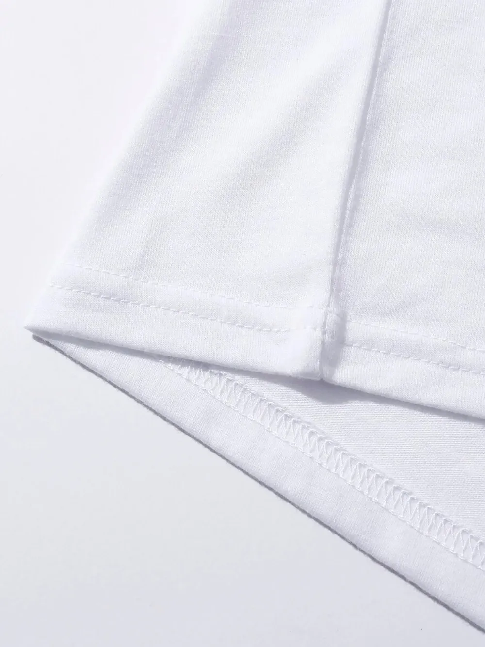 Rabbit Round Neck Short Sleeve T-Shirt, image 6