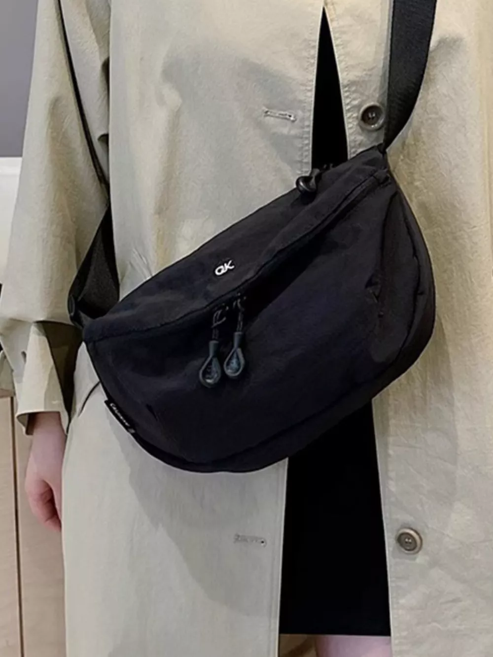 Lightweight Nylon Crossbody Bag, image 2