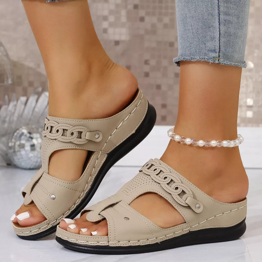 Open Toe Wedge Sandals, image 11