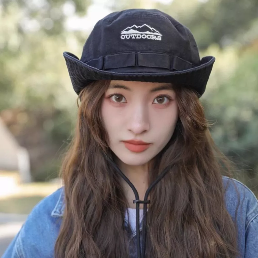 Outdoor Wide Brim Bucket Hat, image 5