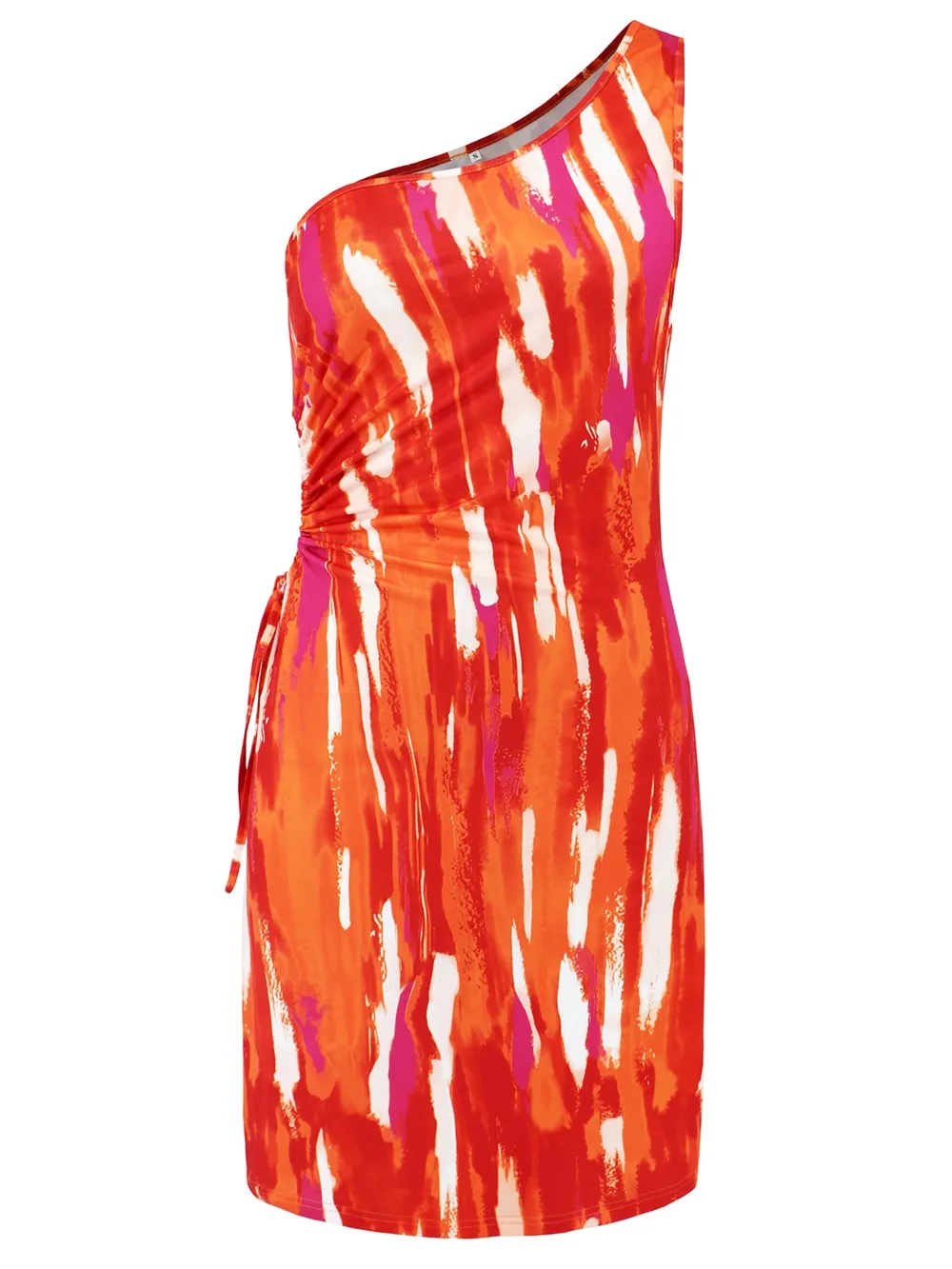 Cutout Printed Sleeveless Mini Dress, image 4