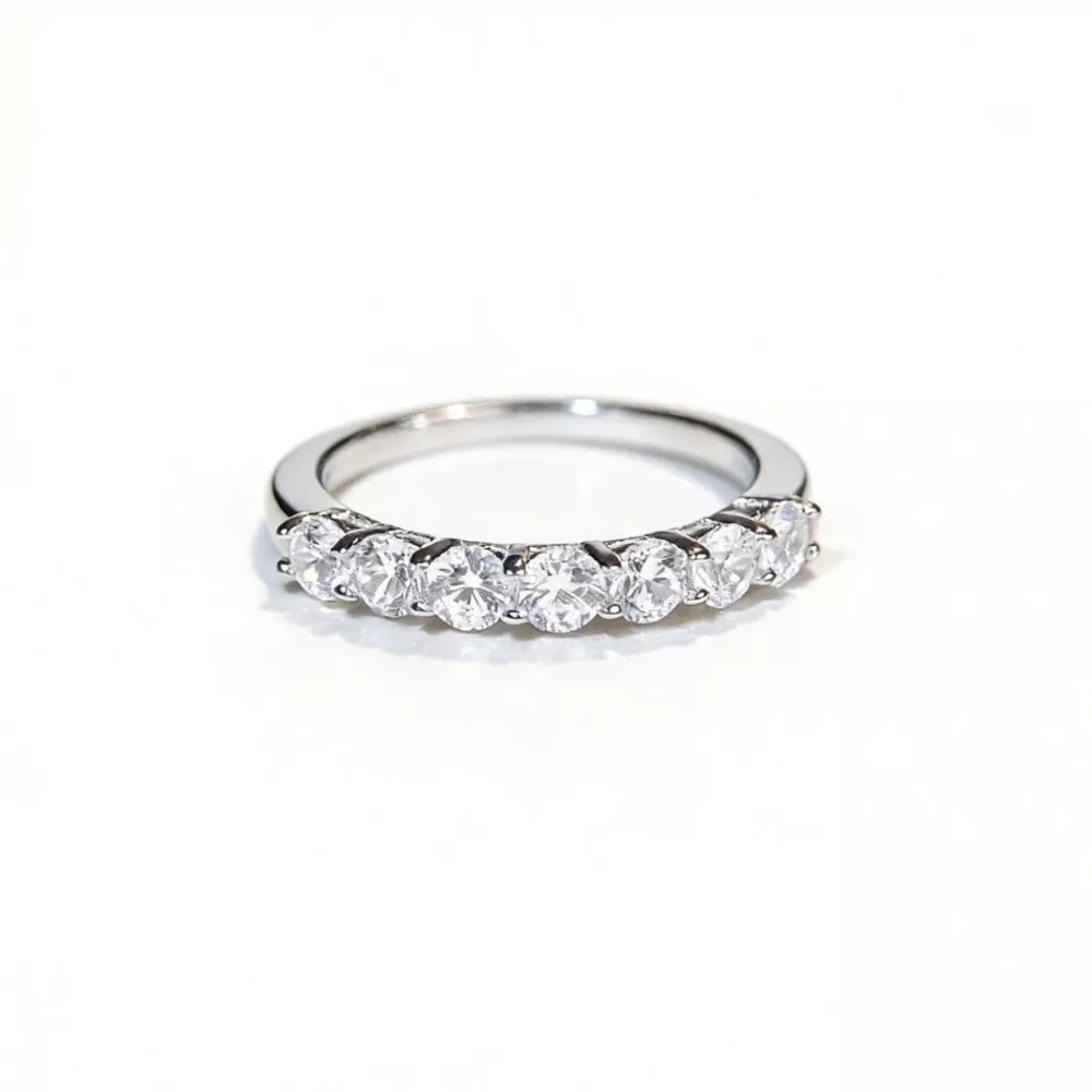 925 Sterling Silver Zircon Ring, image 5