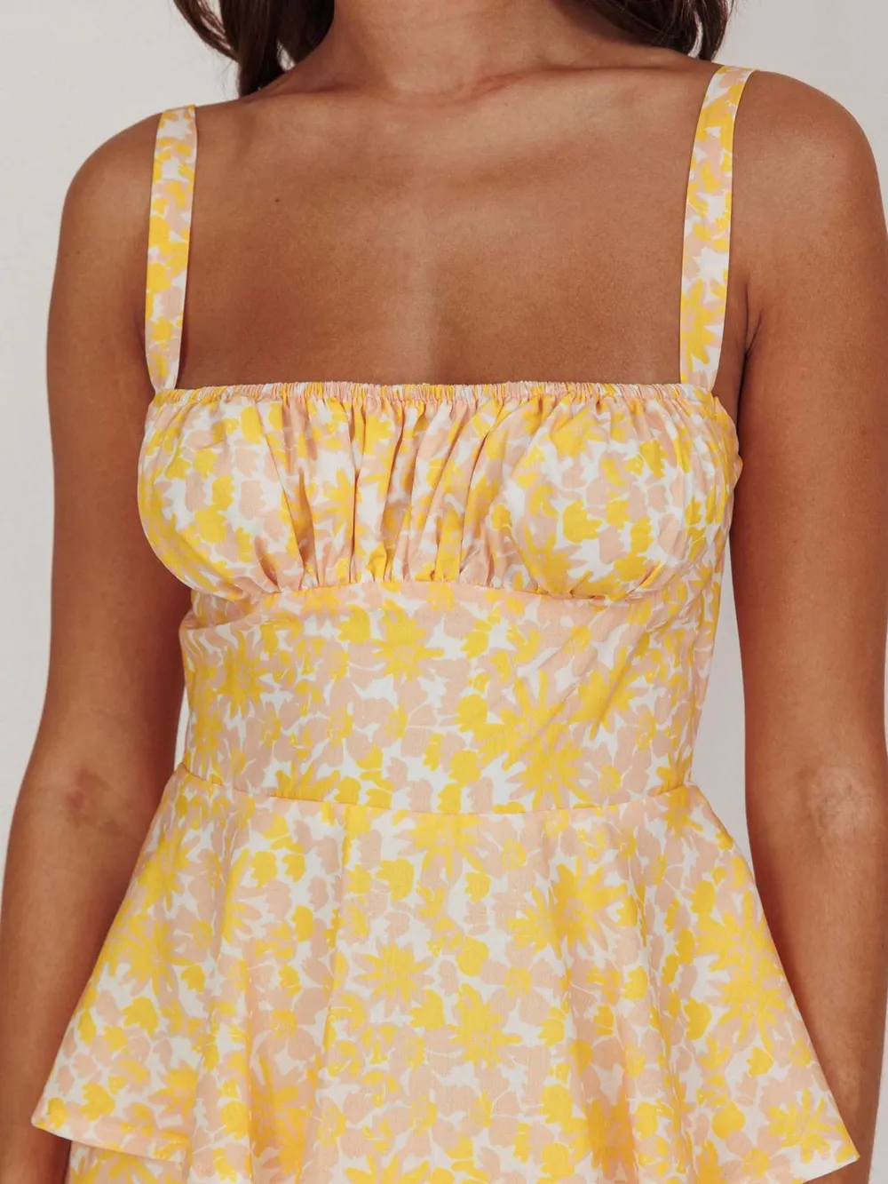 Floral Layered Ruffle Maxi Dress, image 8
