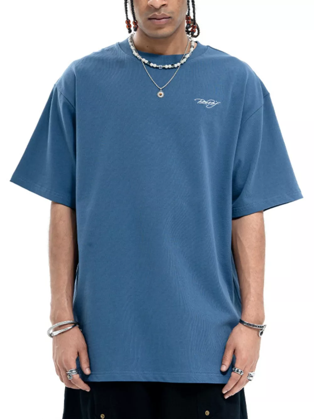 Men's Round Neck Half Sleeve T-Shirt, image 2