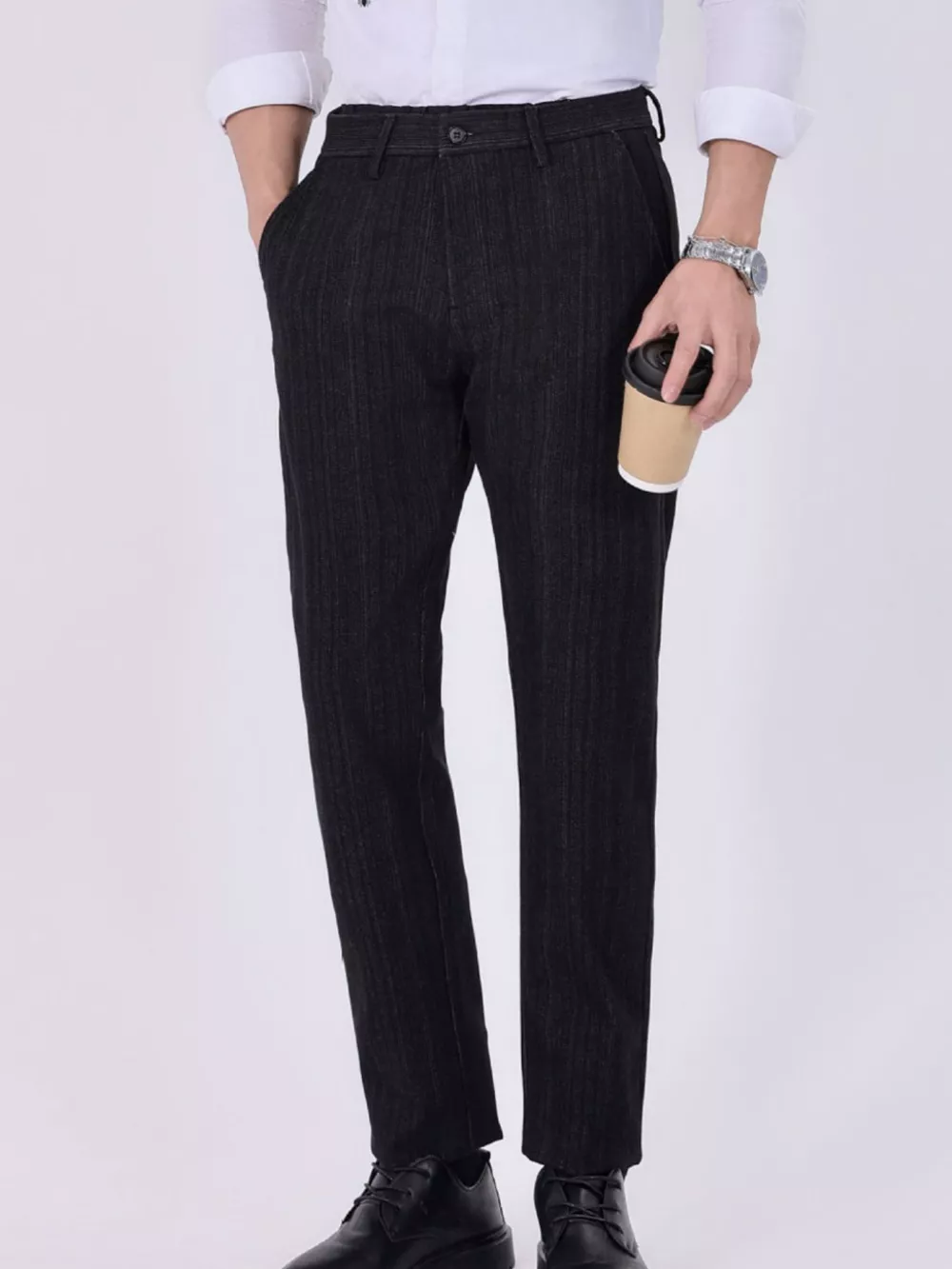 Men's Slim Fit Pants, image 3
