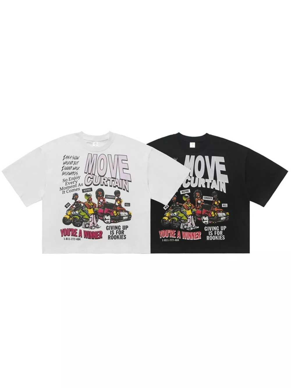 Men's Graphic Round Neck Short Sleeve T-Shirt, image 3