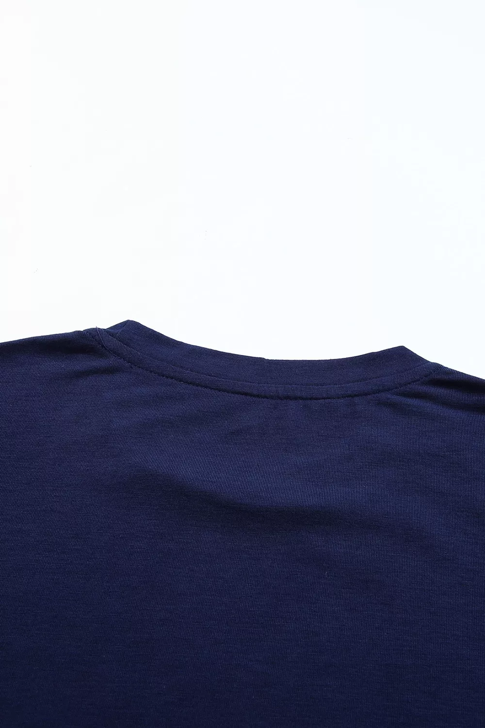 Round Neck Rolled Sleeve T-Shirt, image 7