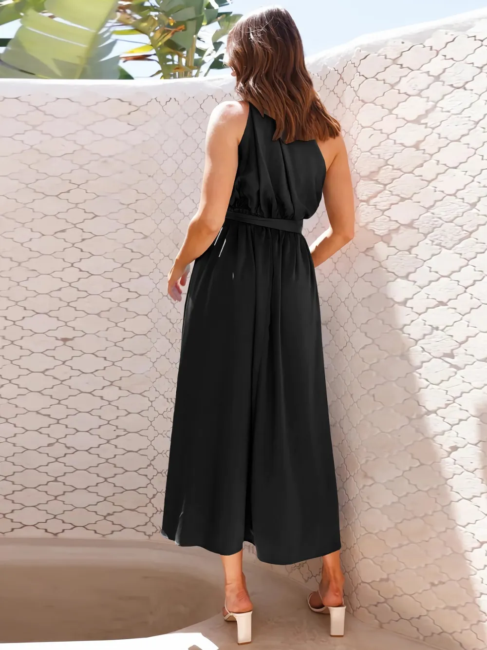 Single Shoulder Midi Dress, image 9
