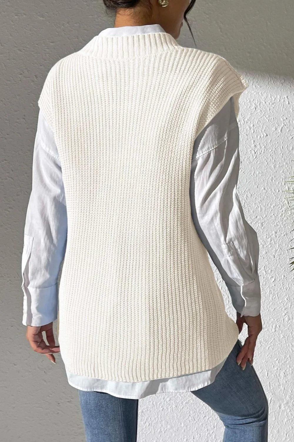 V-Neck Sweater Vest, image 22