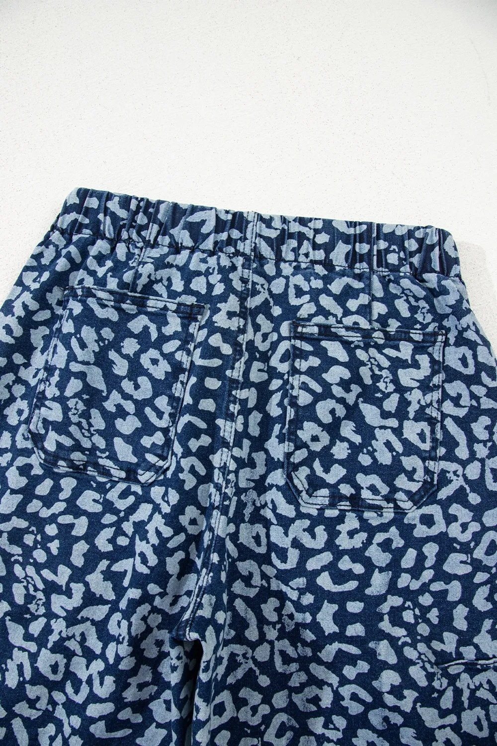 Leopard Print Wide Leg Jeans, image 7