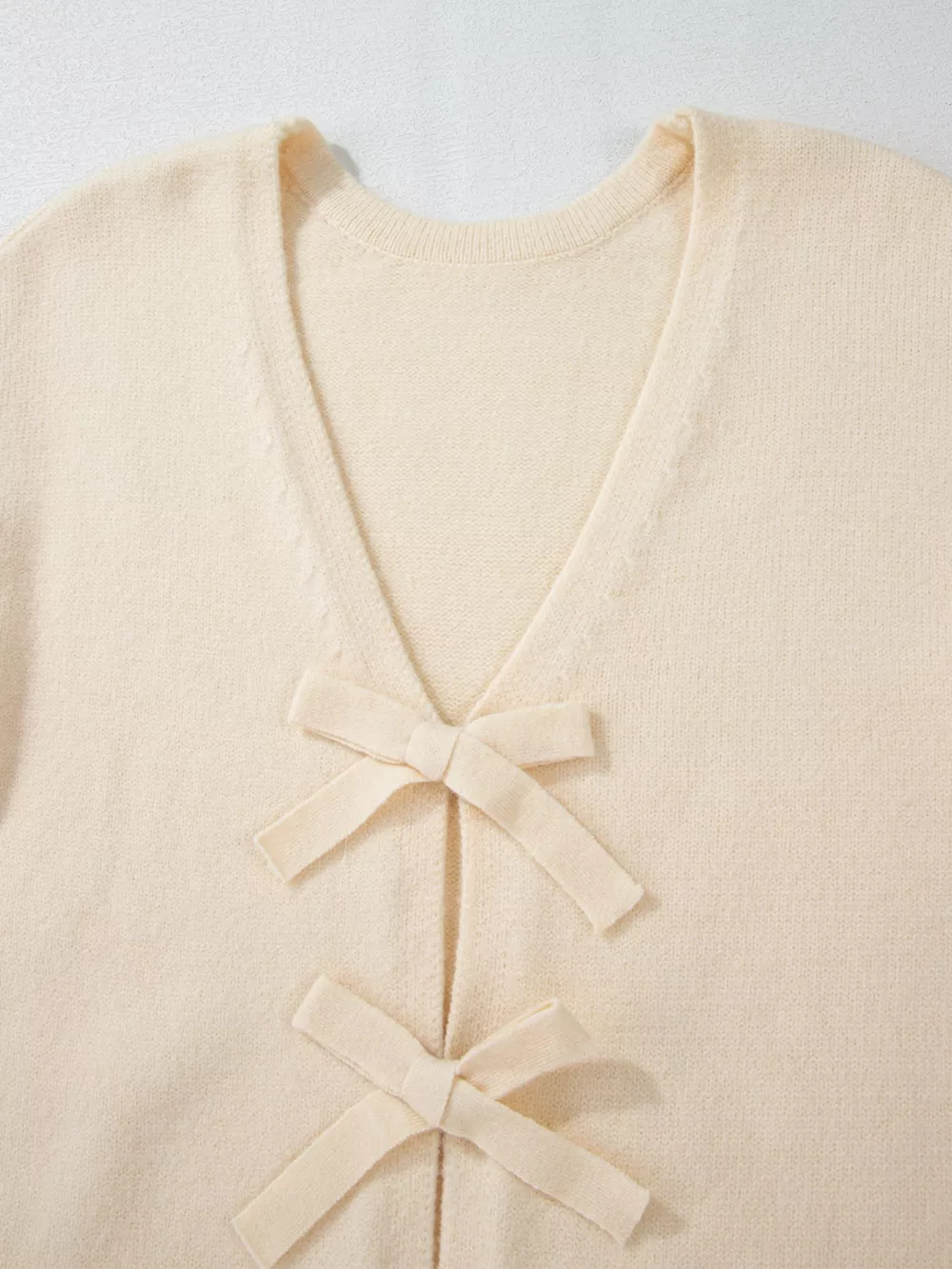 Bow Front Long Sleeve Cardigan, image 7