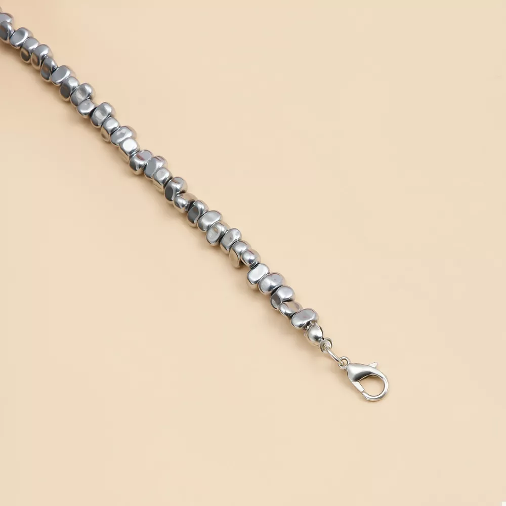 Silver-Plated Minimalist Heart Necklace, image 5