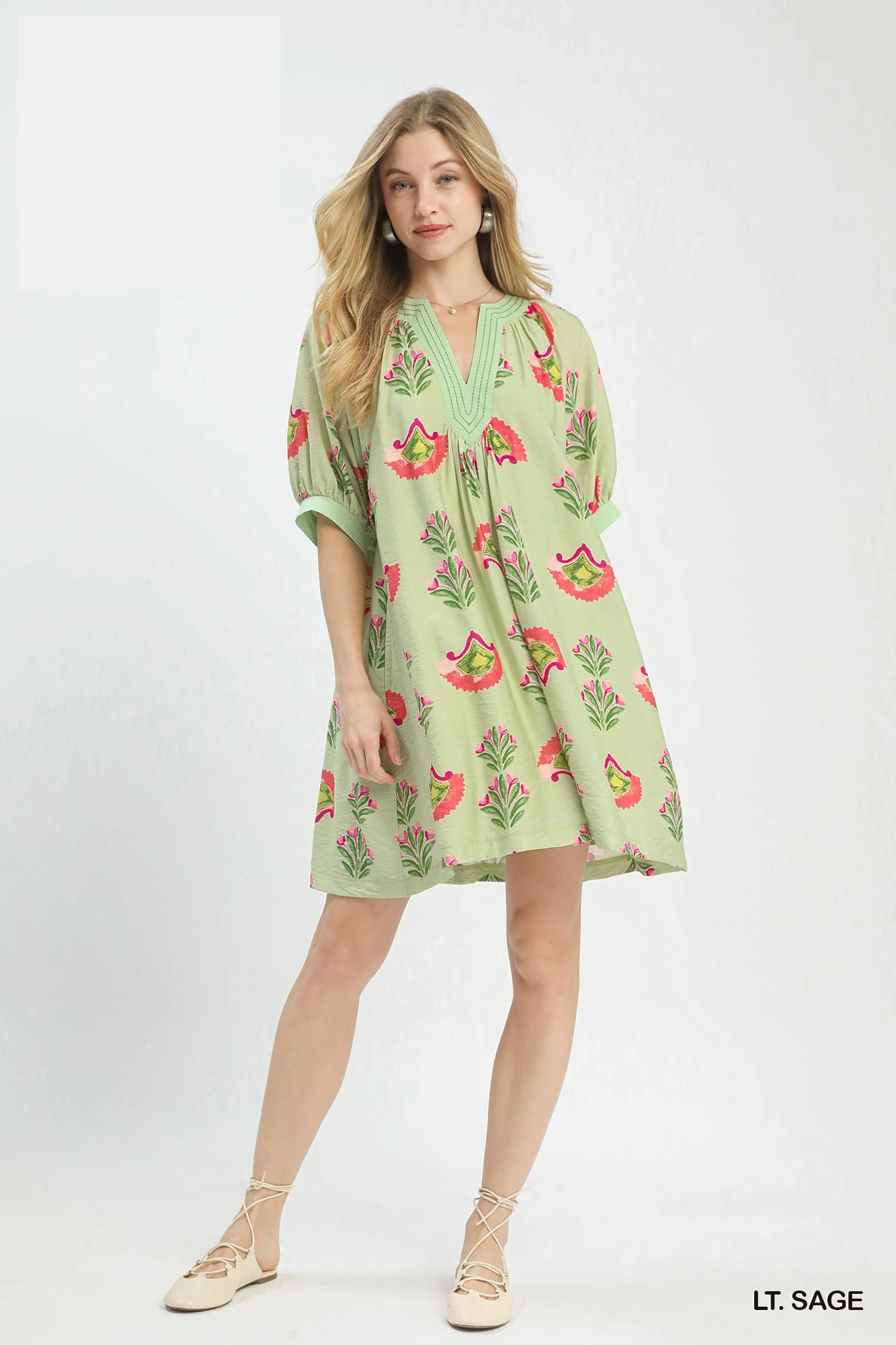 Abstract Print Mini Dress, image 4