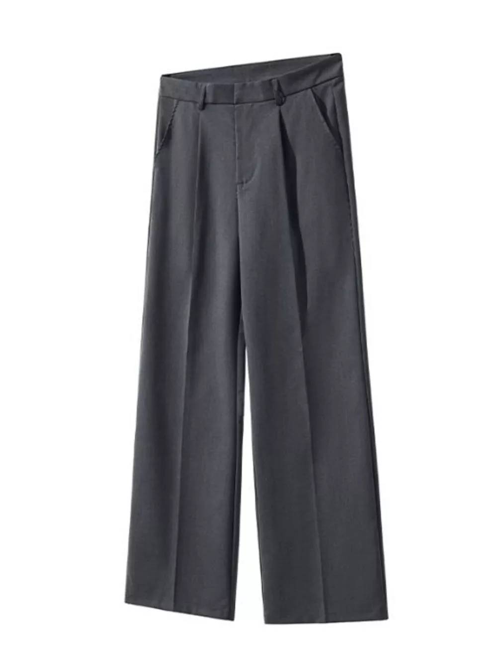 Men's Pleated Wide Leg Pants, image 4