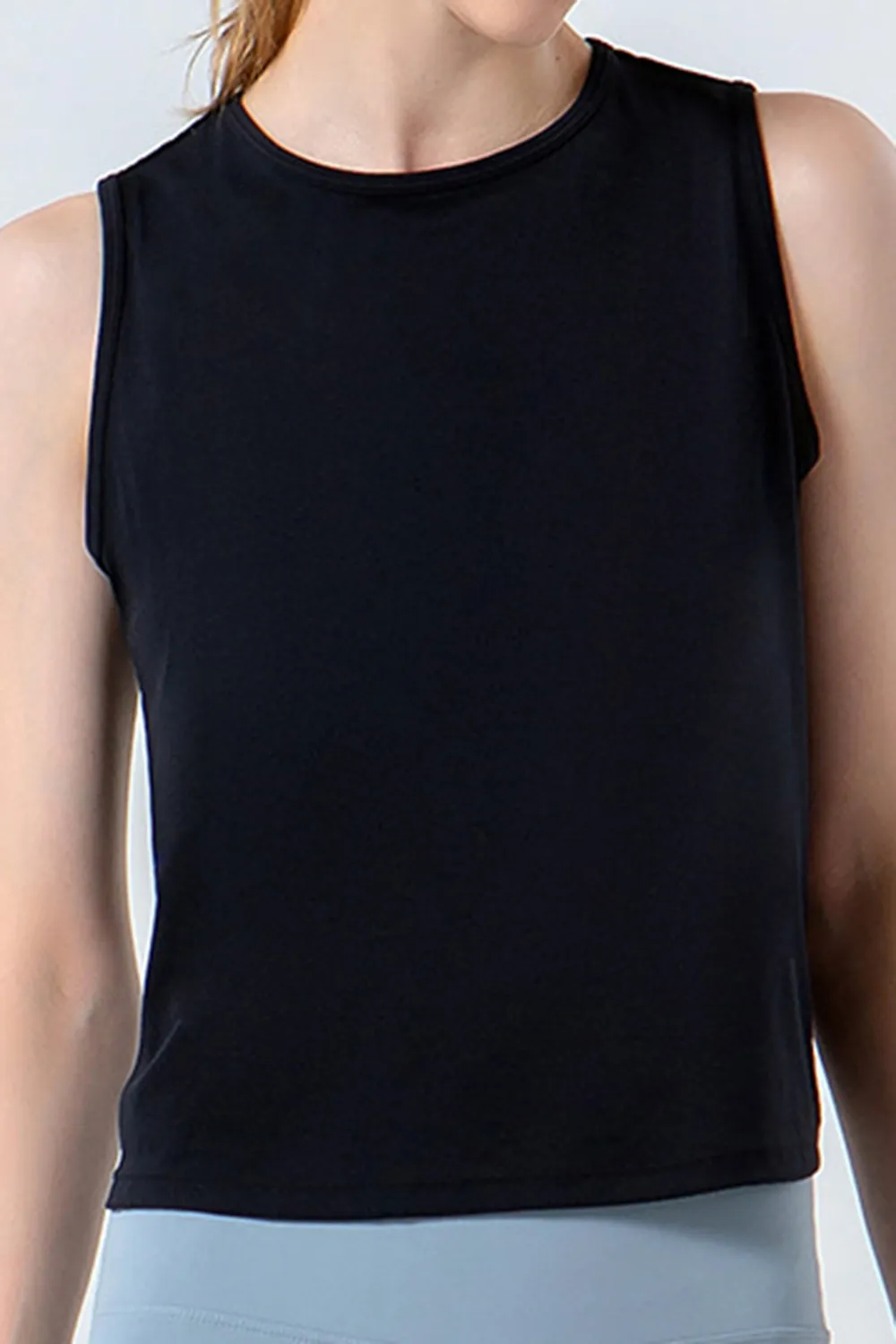 Round Neck Active Tank, image 6