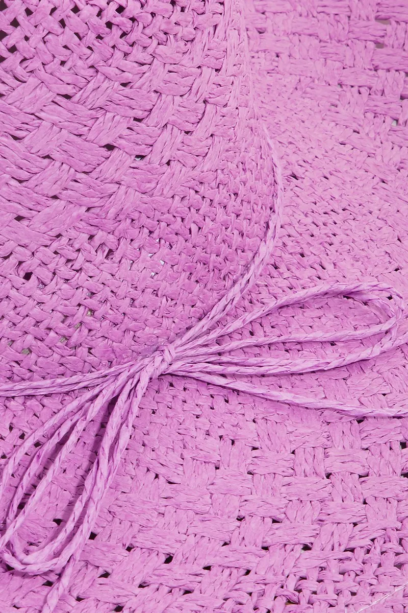 Fame Straw Braided Sun Hat, image 2
