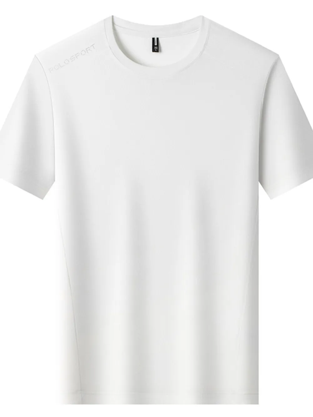 Men's Plus Size Round Neck Short Sleeve T-Shirt, image 3