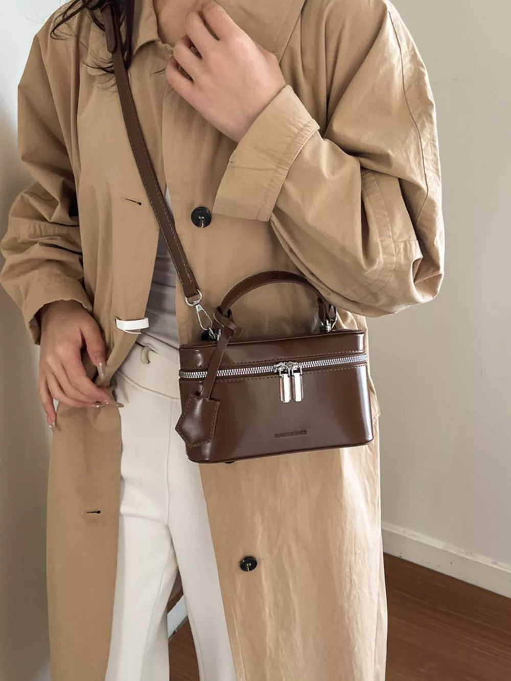 Top Handle Crossbody Bag, image 6