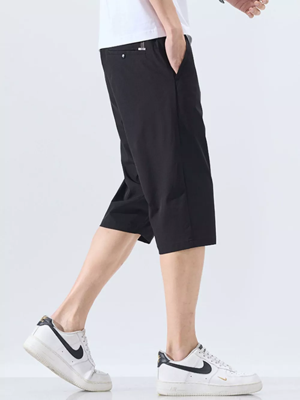 Men's Plus Size Loose Fit Shorts, image 8