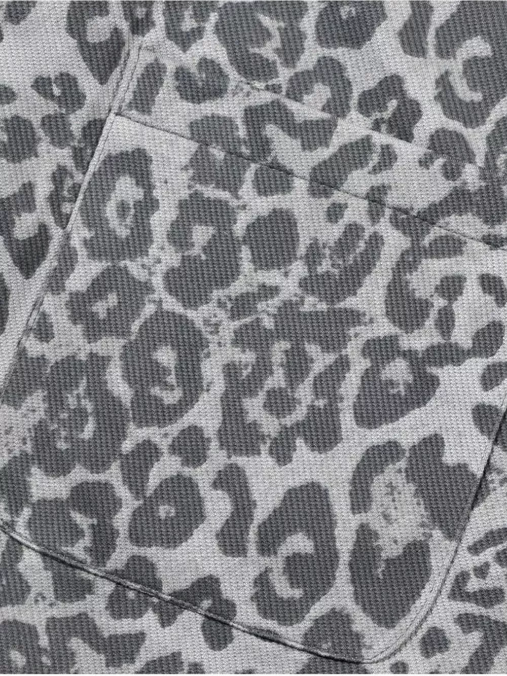 Men's Leopard Button Up Long Sleeve Shirt, image 9