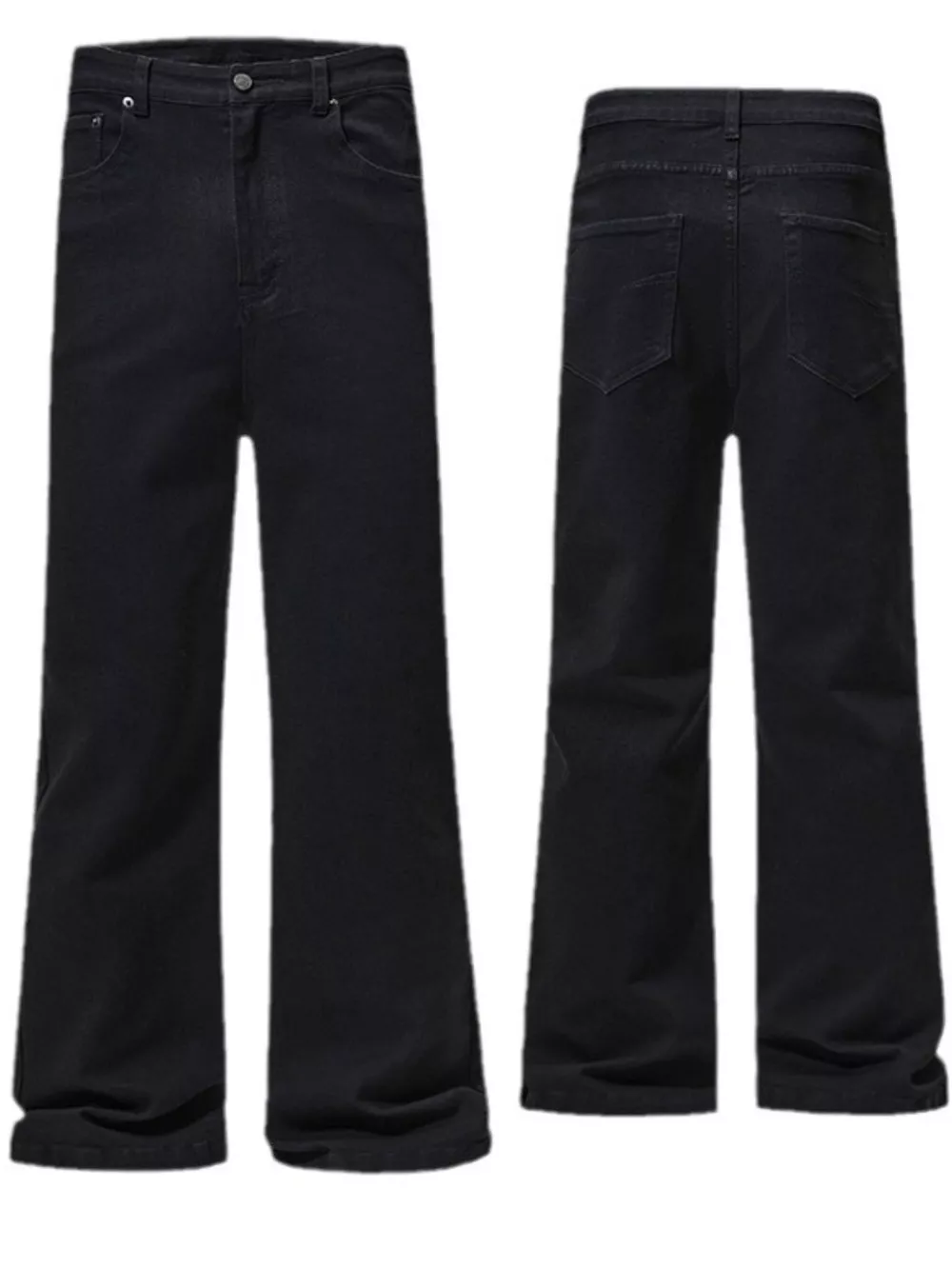 Men's Full Size Pocketed Bootcut Jeans Plus Size, image 5