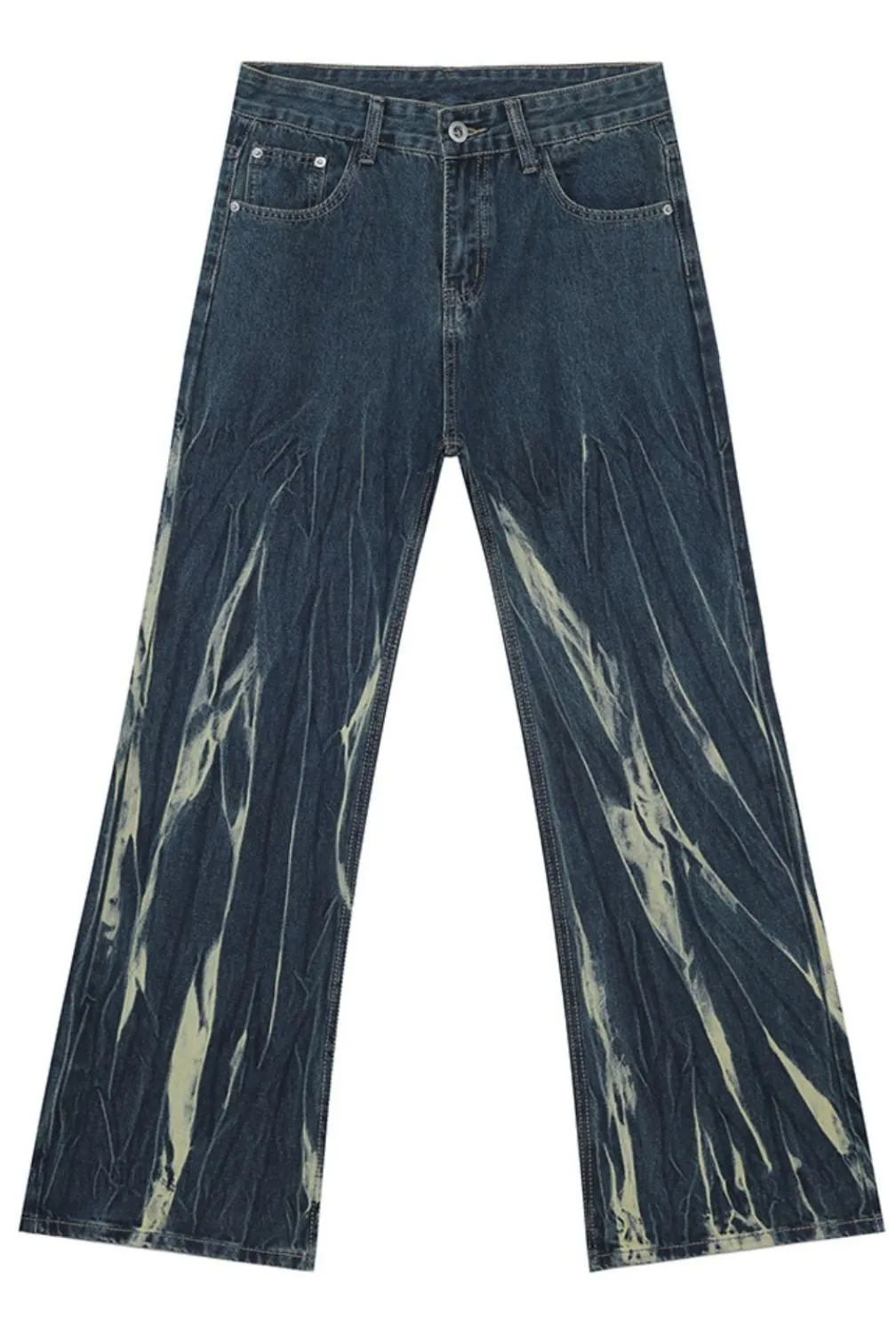 Tie-Dye Jeans with Pockets, image 6
