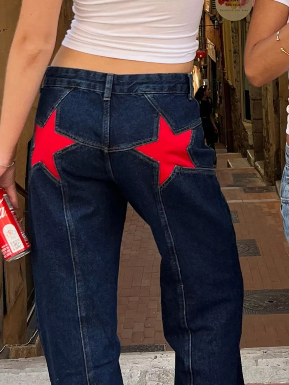 Star Wide Leg Jeans, image 4