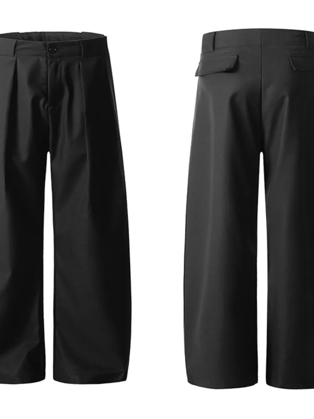 Men's Wide Leg Relaxed Fit Pants, image 3