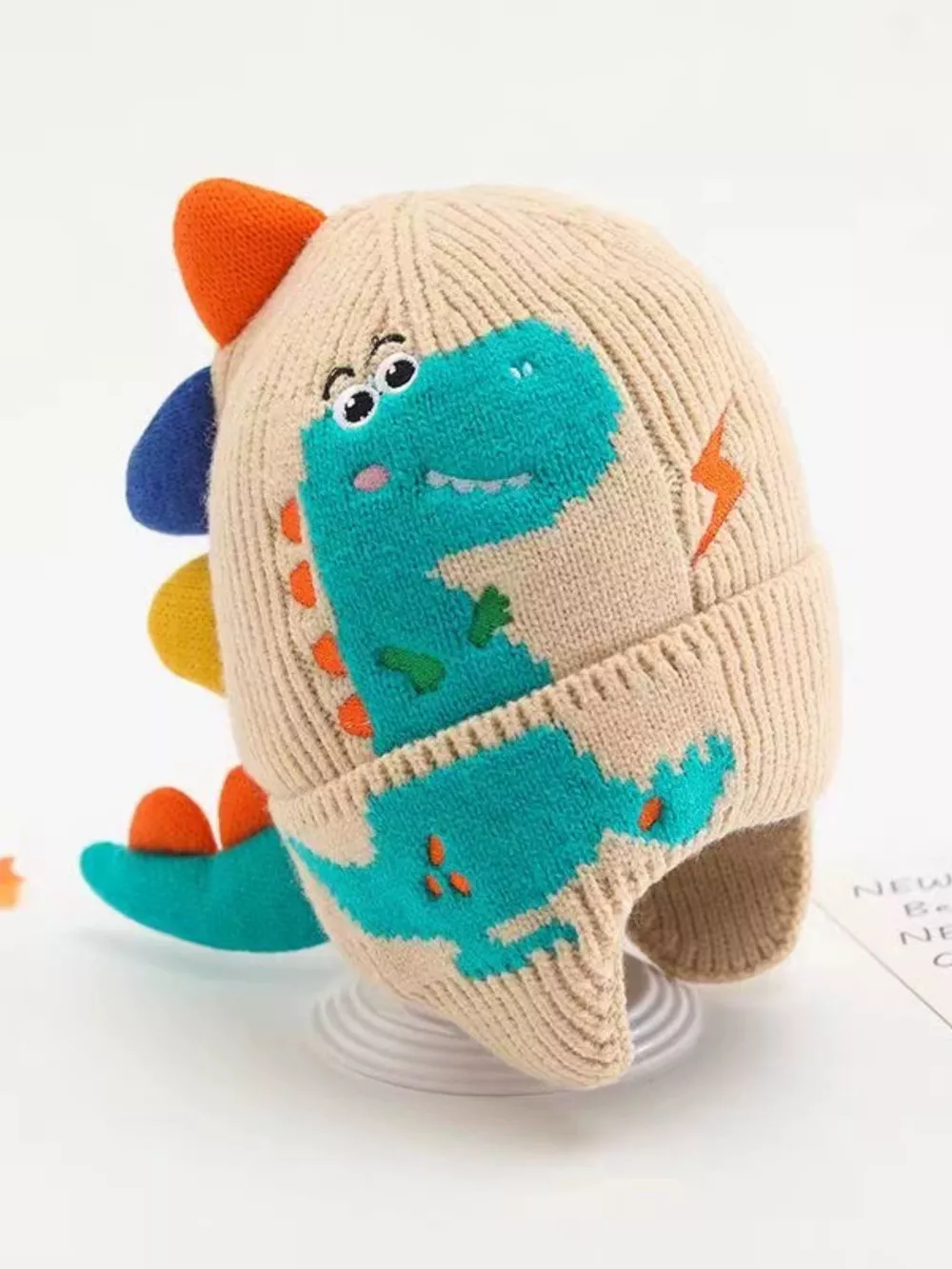 Children's Dinosaur Knitted Hat