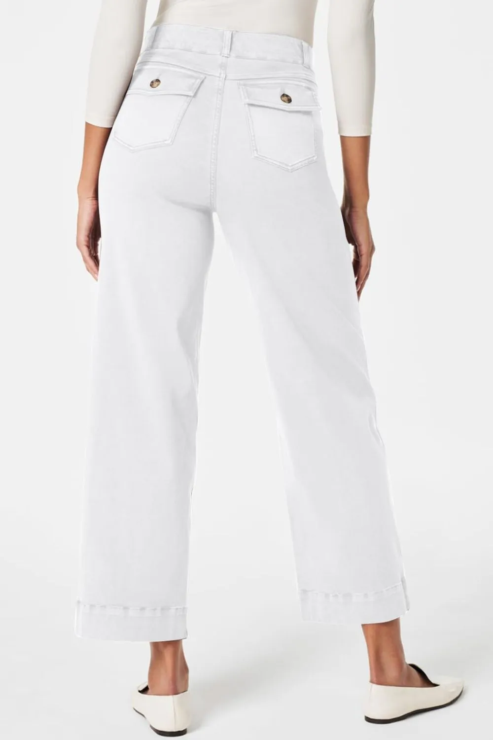 High Waist Jeans with Pockets, image 12