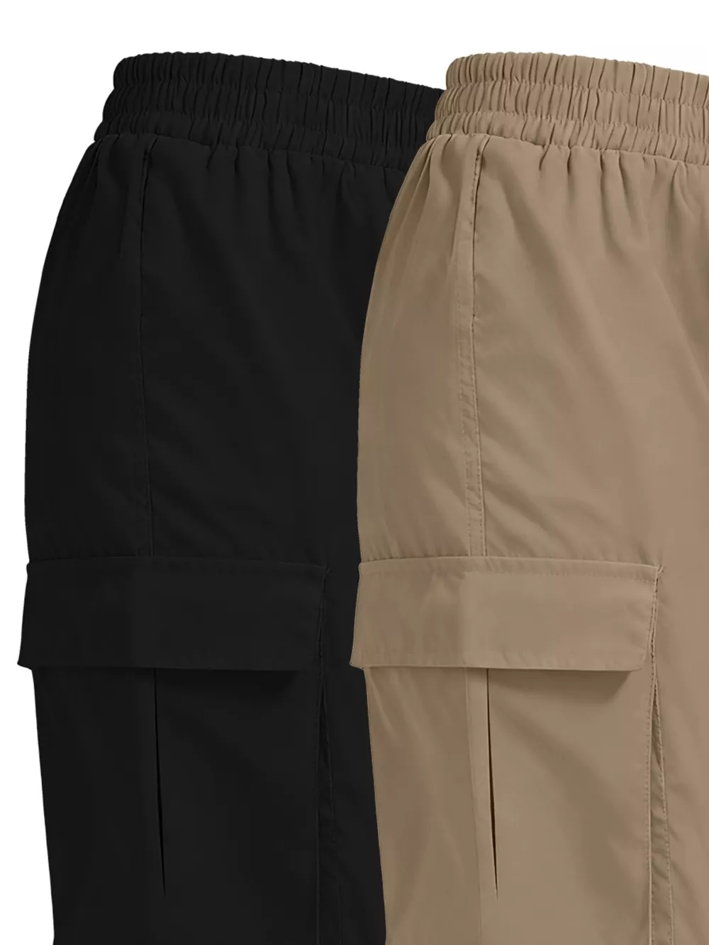 2 Piece Elastic Waist Cargo Pants, image 20