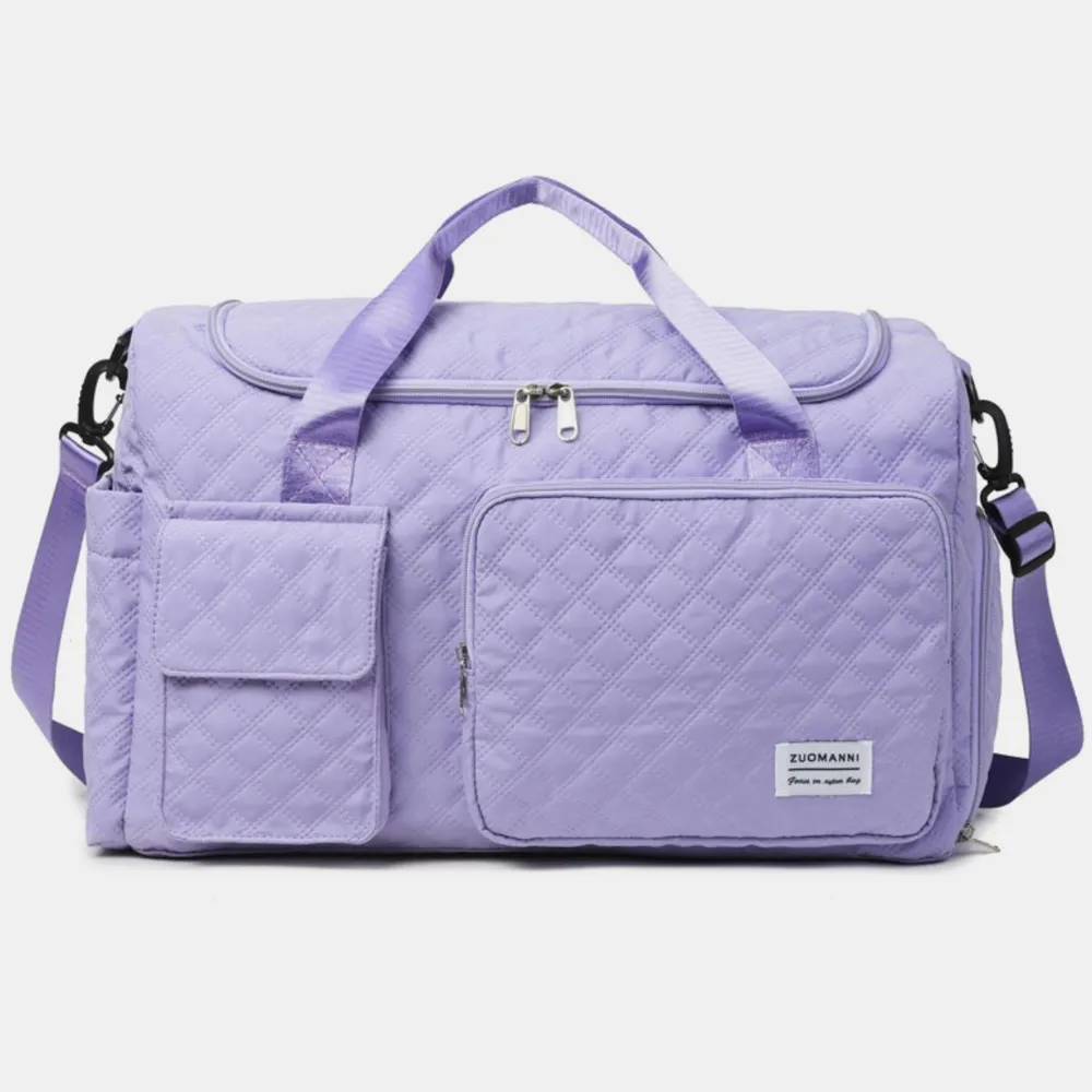 Oxford Cloth Multi Pockets Travel Bag, image 12