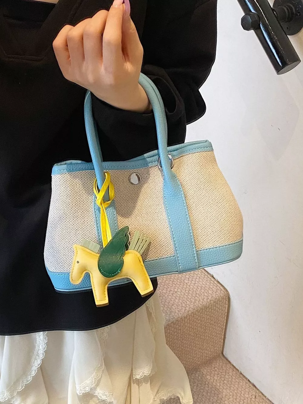 Contrast Crossbody Bag, image 10