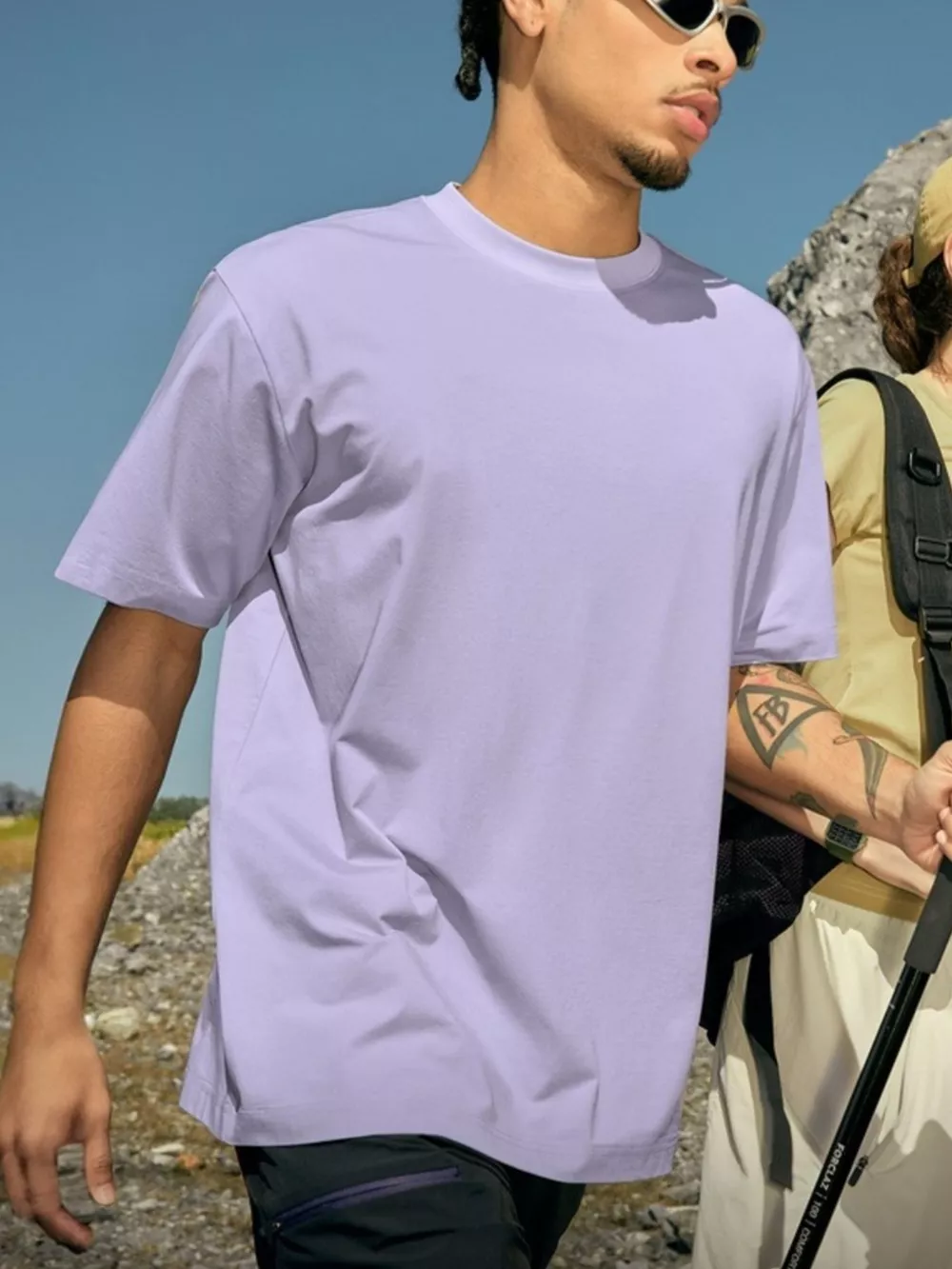 Men's Casual Comfort Crew Neck T-Shirt, image 2