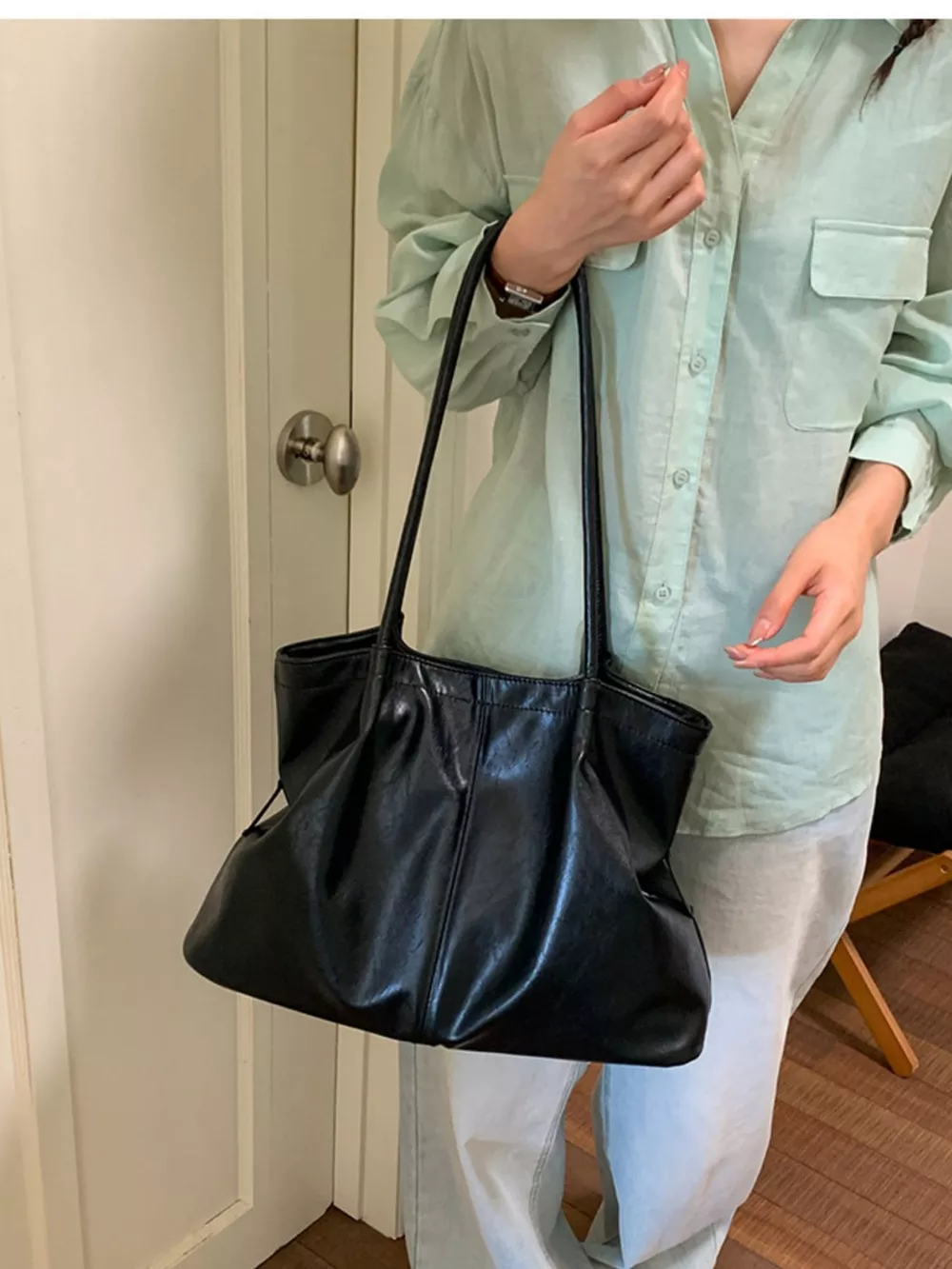 PU Leather Shoulder Bag, image 4