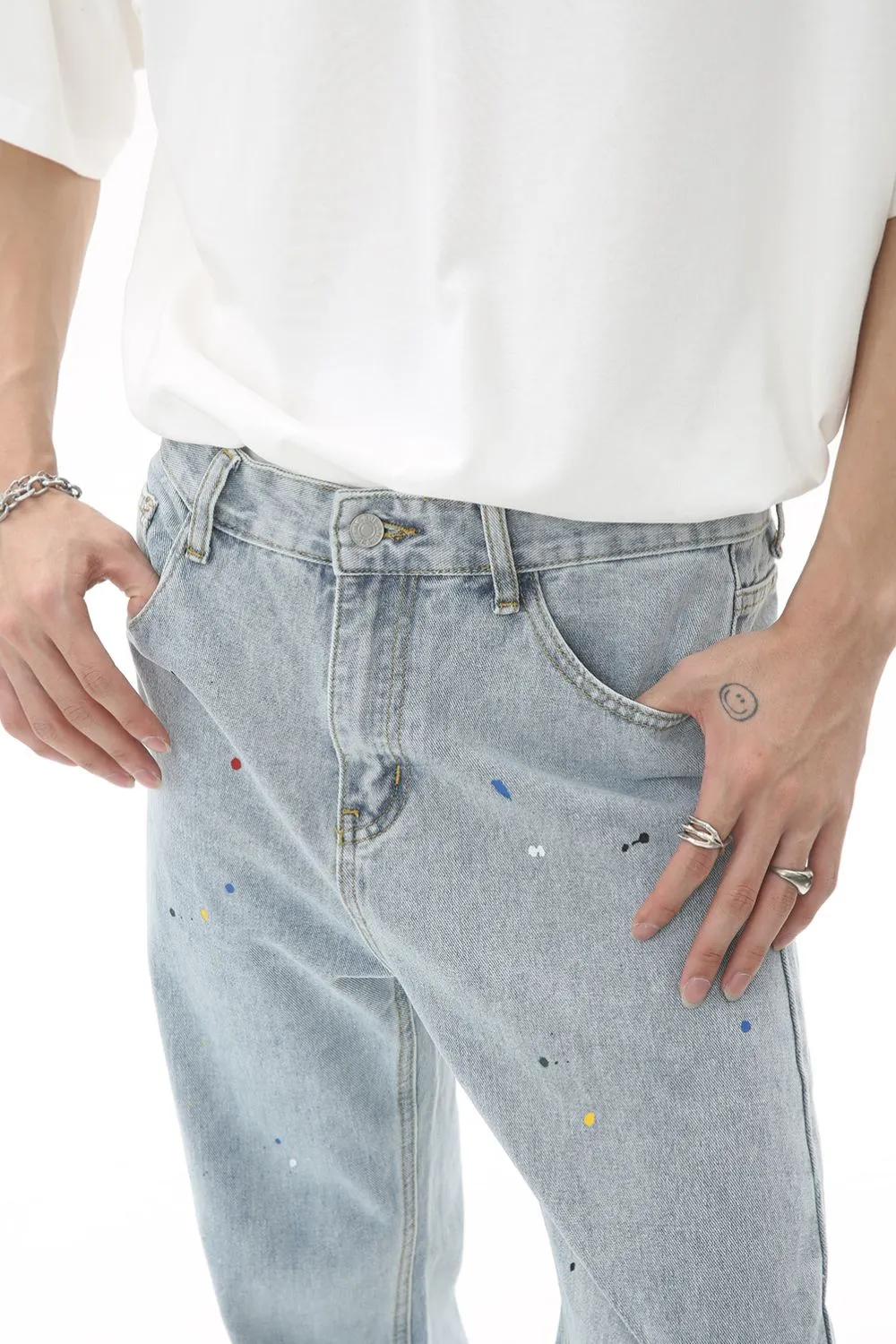 Baggy Jeans with Pockets, image 4