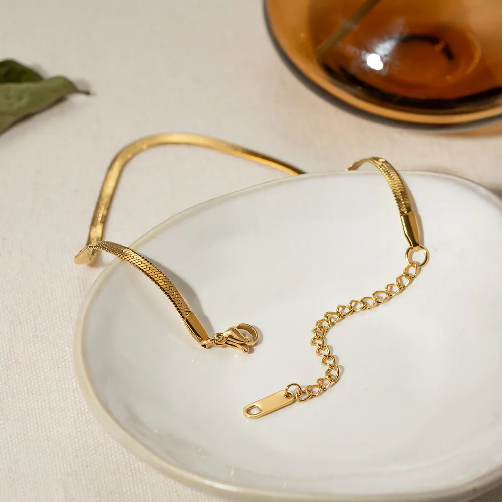 18K Gold-Plated Ankle Bracelet, image 3