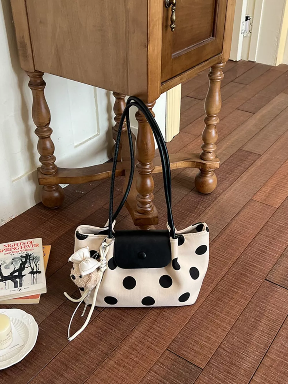 Polka Dot Shoulder Bag, image 2