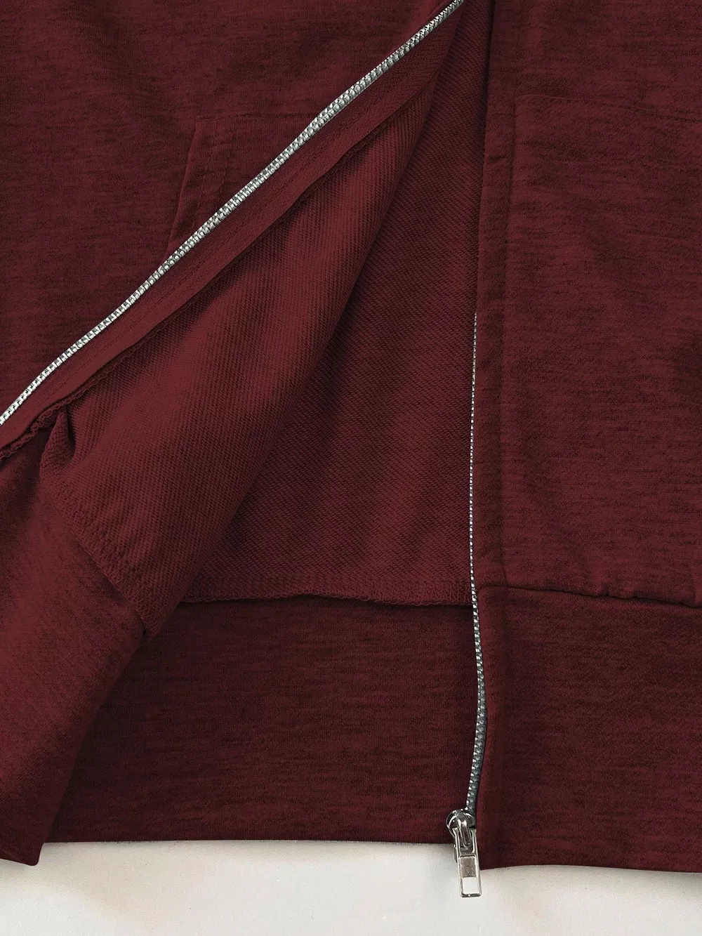 Zip Up Long Sleeve Hoodie, image 4