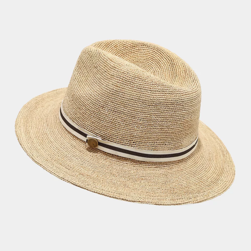 Raffia Grass Woven Hat, image 2