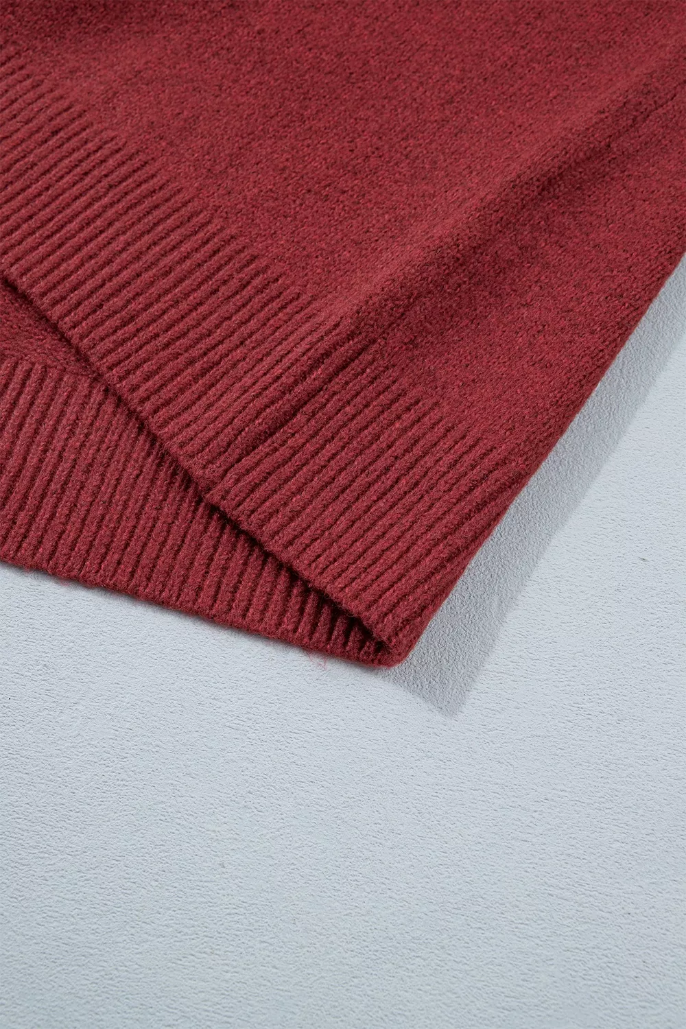 Christmas Theme Geometric Pattern Knit Round Neck Shift Sweater, image 12